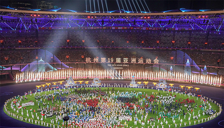 第十九屆亞洲運動會在杭州圓滿閉幕，中國健兒們?nèi)〉脙?yōu)異成績
